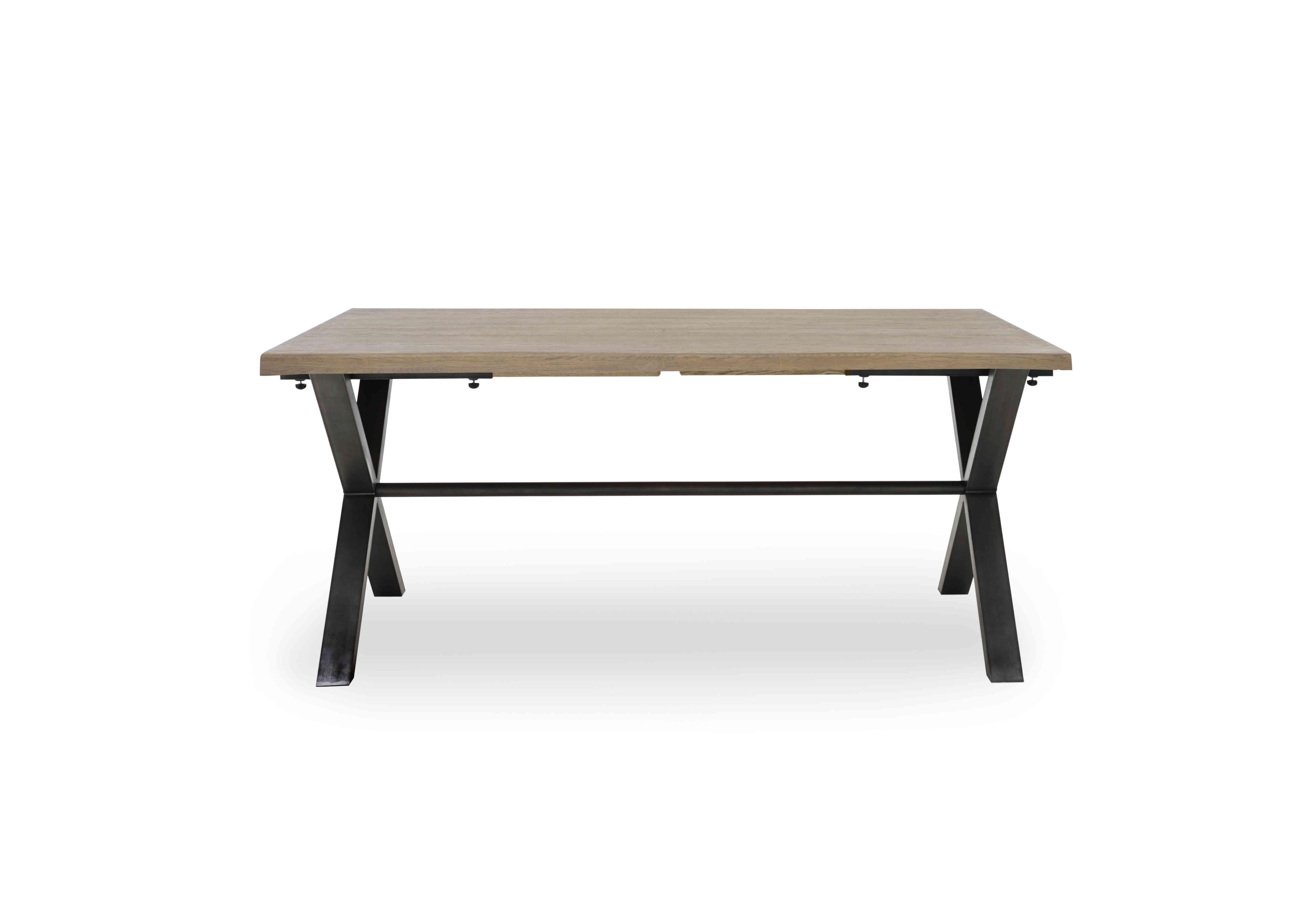 Saturn Large Straight Edge Dining Table in  on Furniture Village
