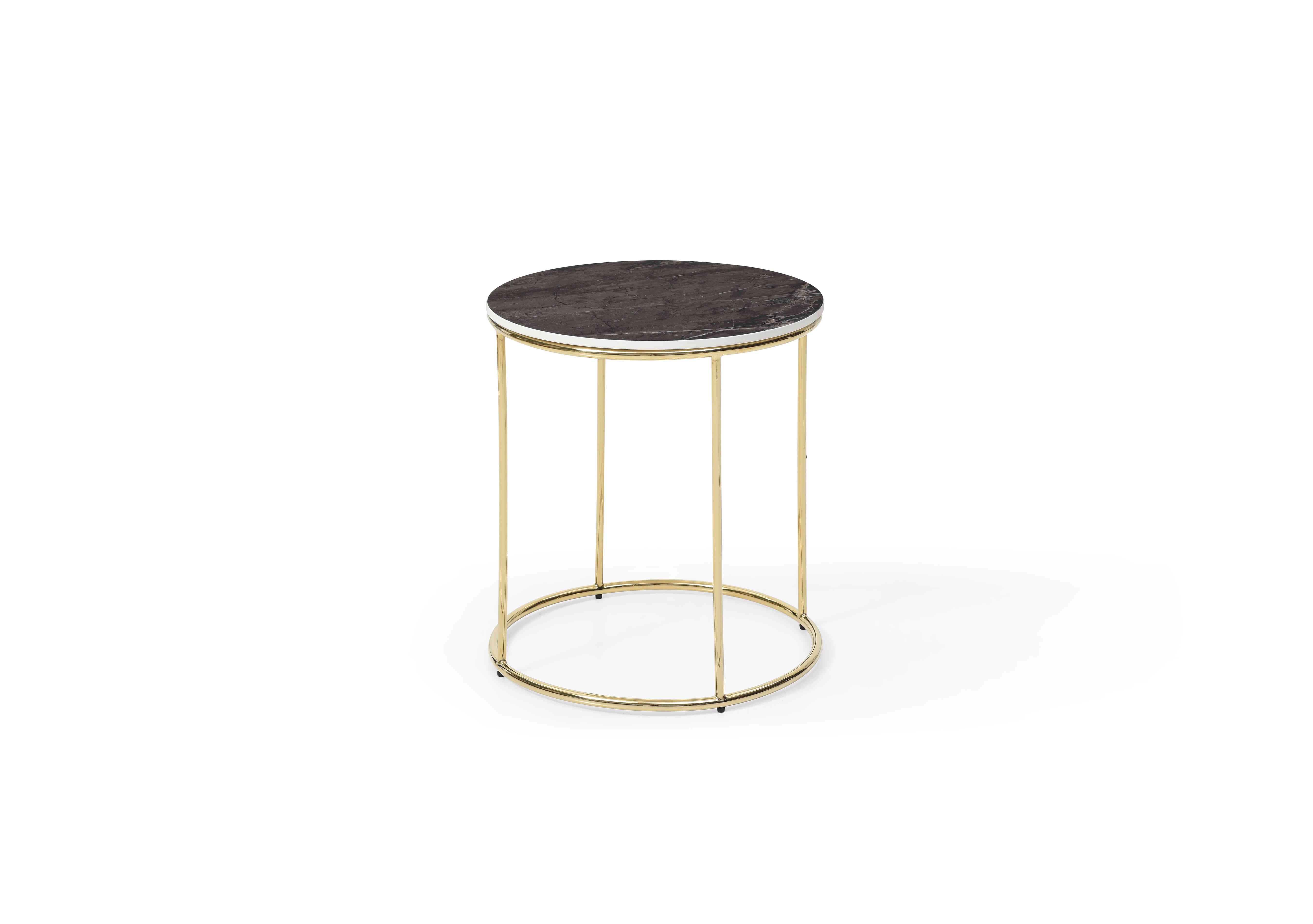 Senna Round Lamp Table in  on Furniture Village