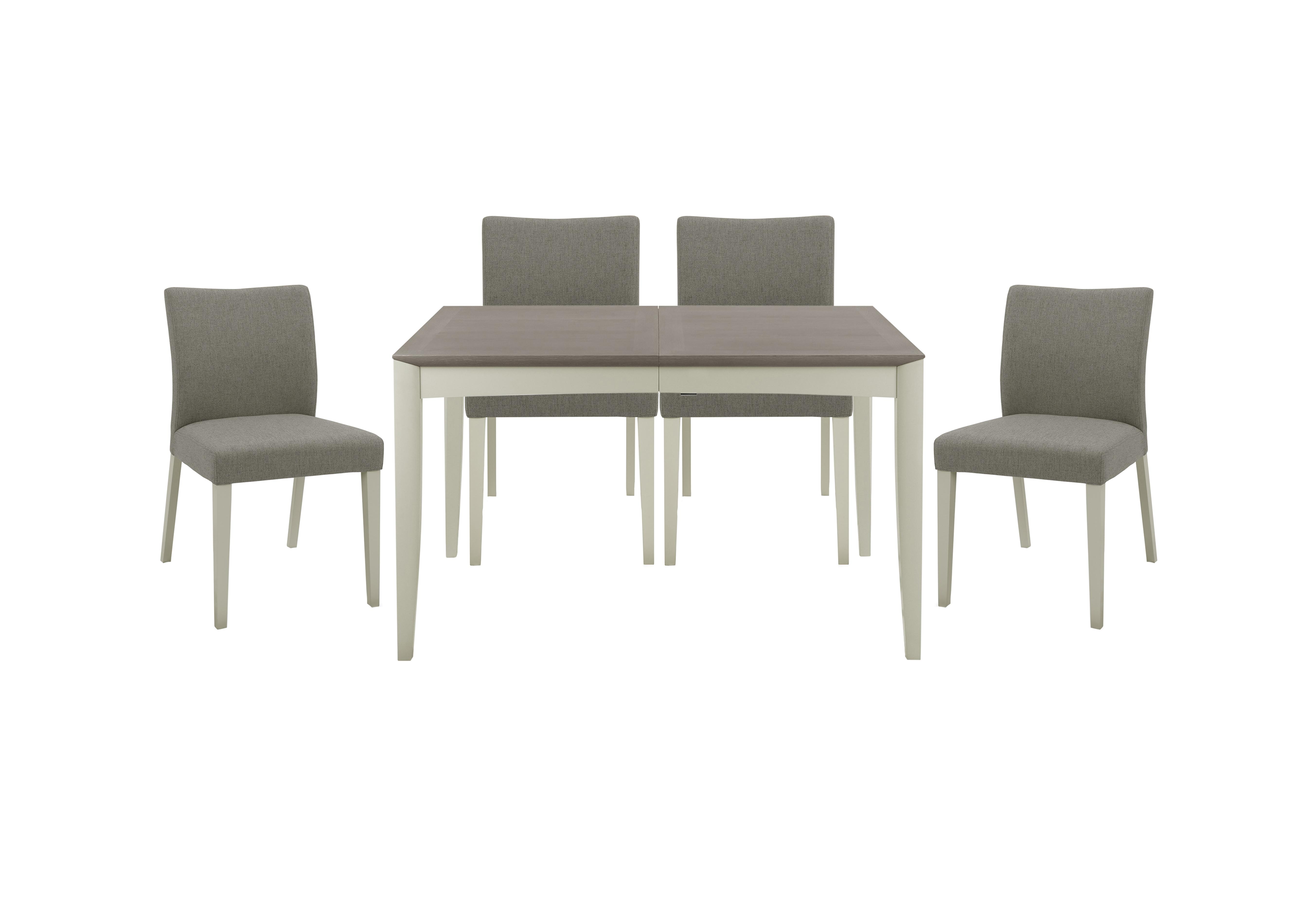 Skye Medium Table and 4 Upholstered Chairs in  on Furniture Village