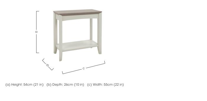 Skye Side Table in  on Furniture Village