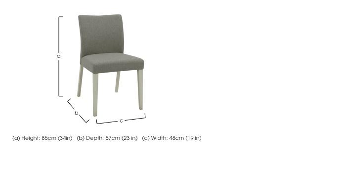 Skye Low Upholstered Chair in  on Furniture Village