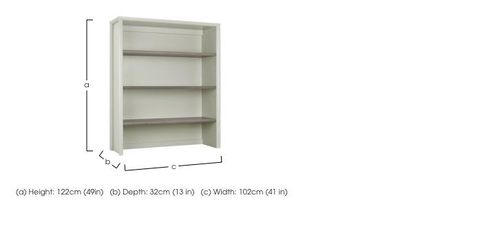 Skye Wide Top Unit in  on Furniture Village