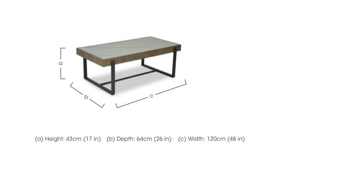Stokes Coffee Table in  on Furniture Village