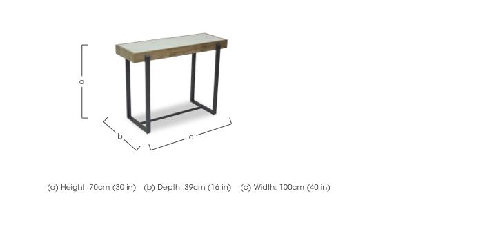 Stokes Sofa Table in  on Furniture Village