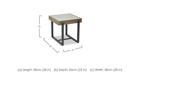 Stokes Side Table in  on Furniture Village