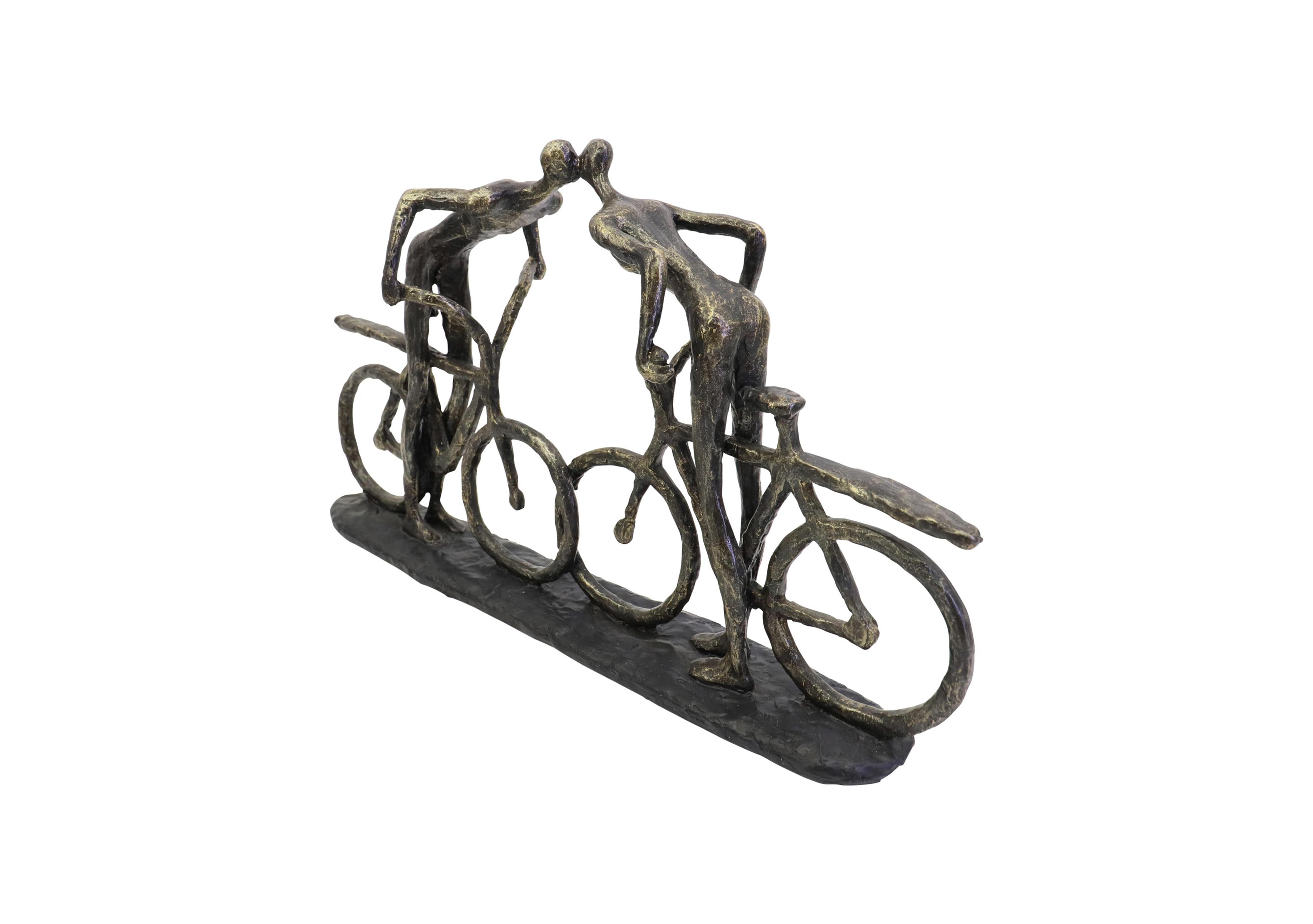 Smooching Cyclist Sculpture in  on Furniture Village