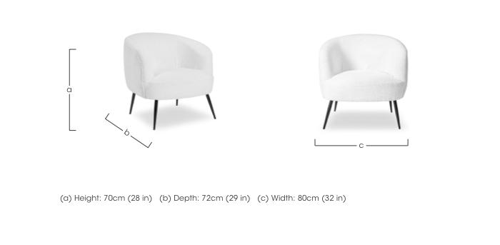 Soffio Tub Chair in  on Furniture Village