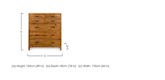 Spitalfields 7 Drawer Chest in  on Furniture Village