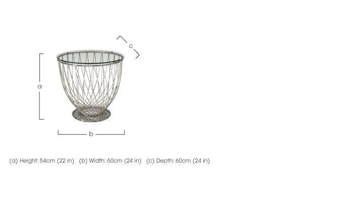 Spiro Lamp Table in  on Furniture Village