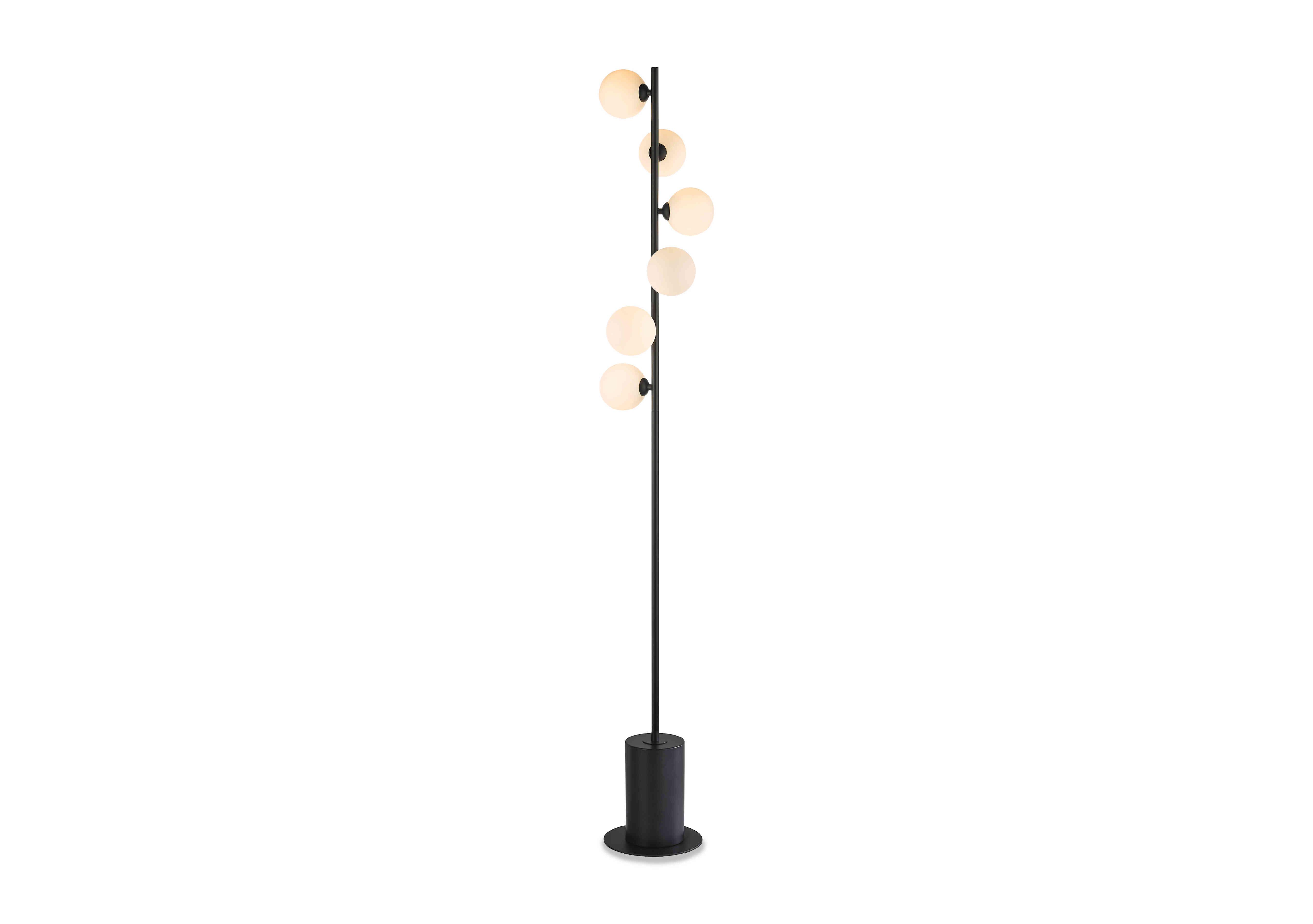 Spiral 6 Light Floor Lamp in  on Furniture Village
