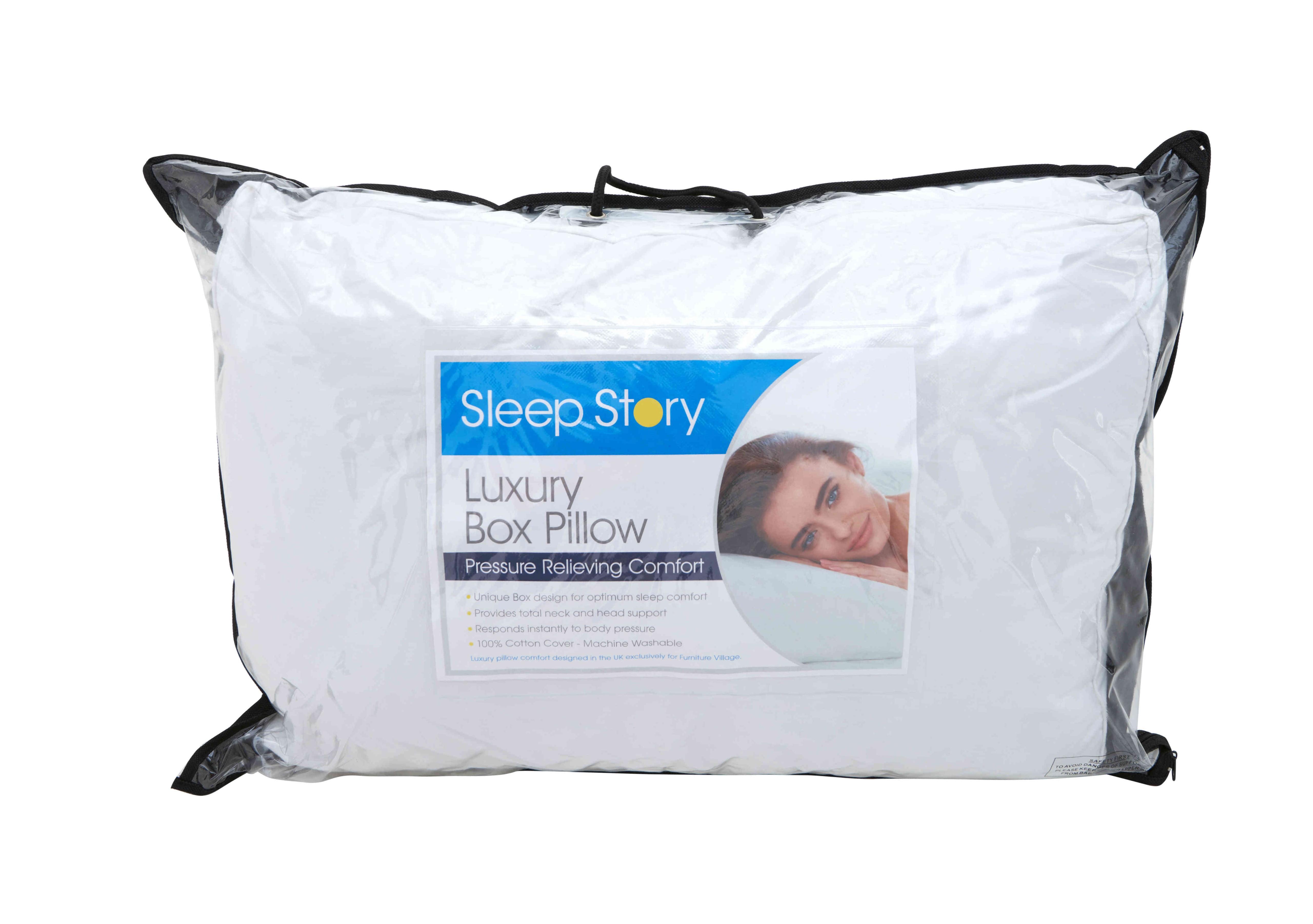 Cotton Box Pillow in  on Furniture Village