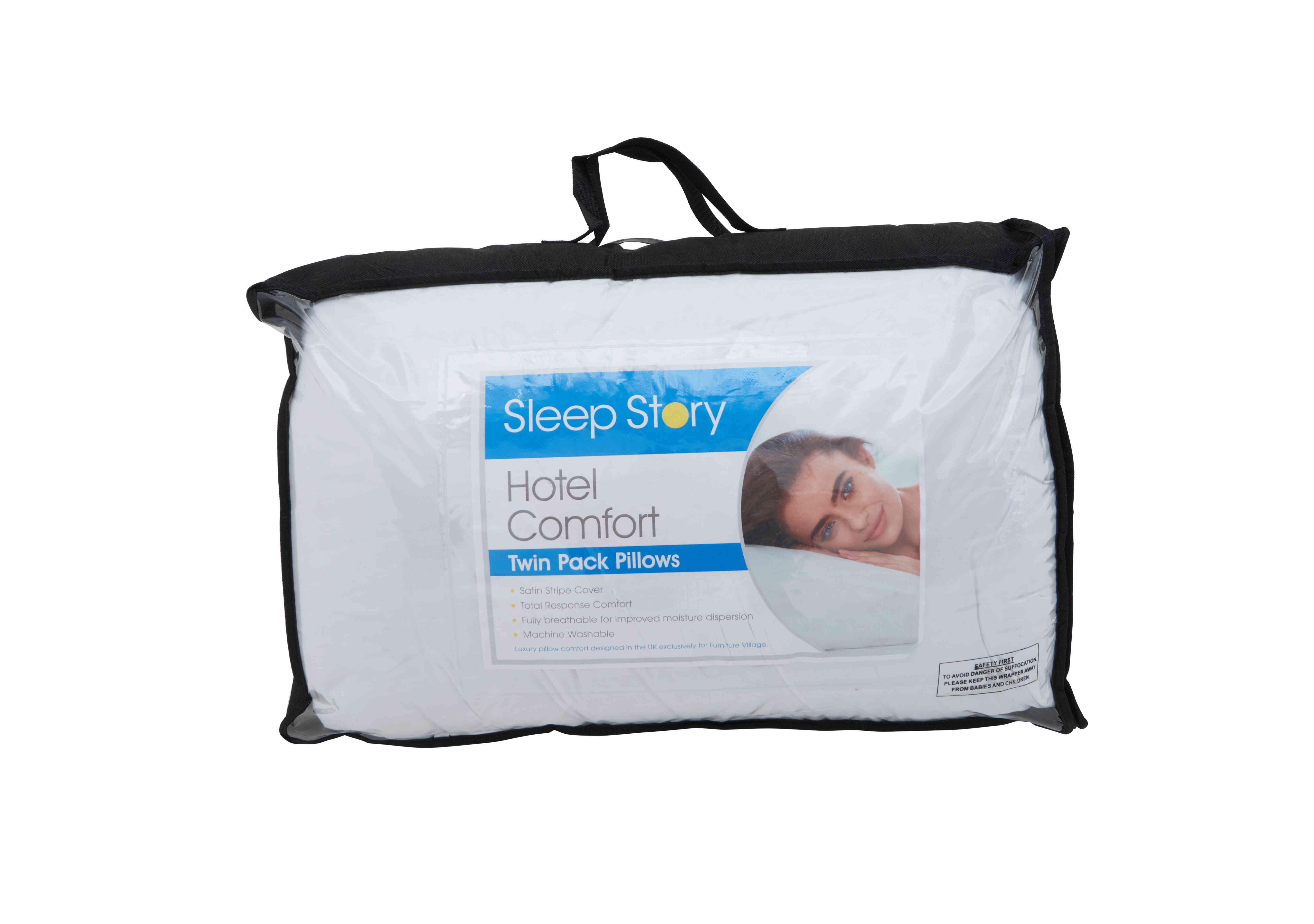 Pair of Comfort Pillows in  on Furniture Village