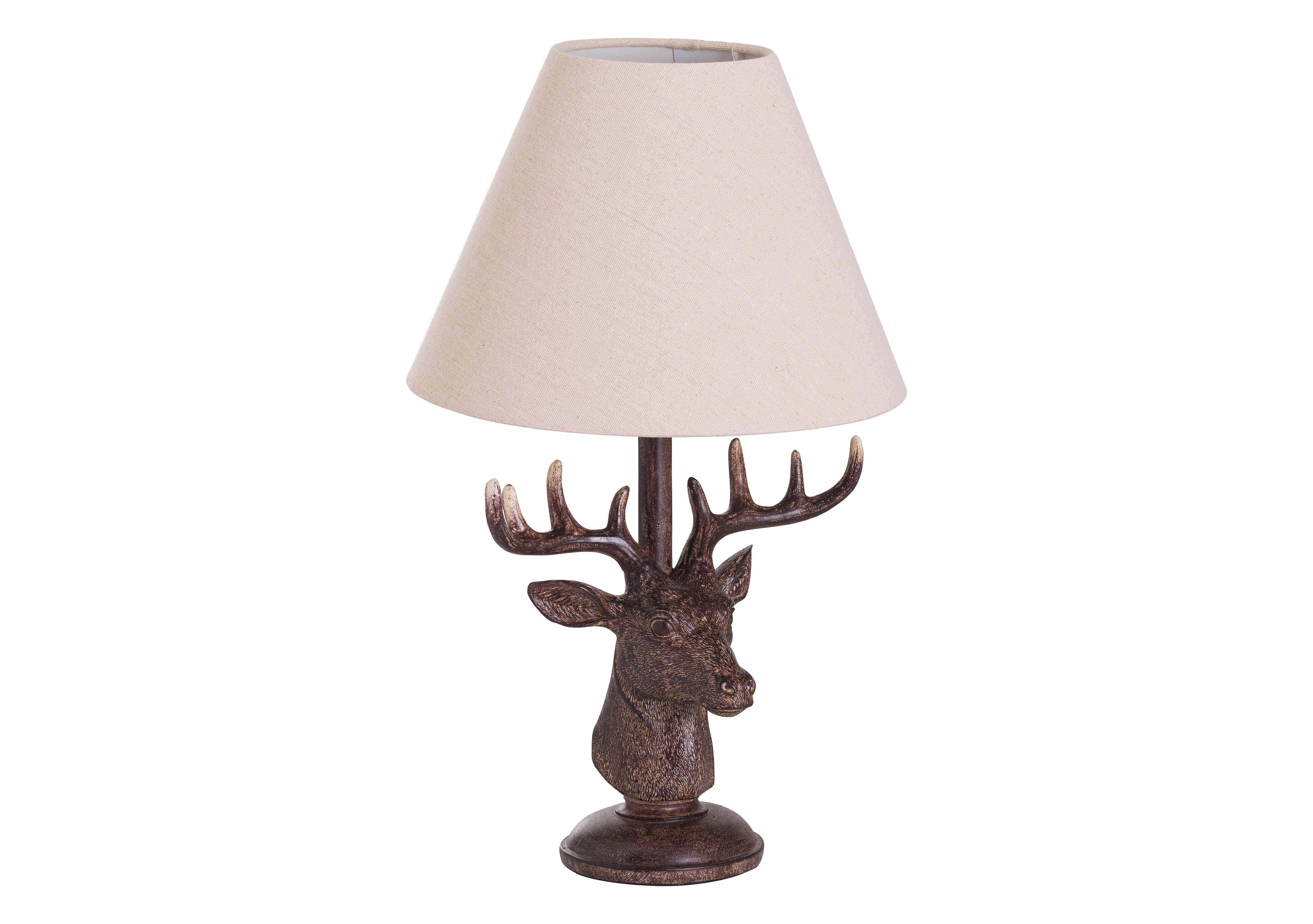 Stanley Stag Table Lamp in  on Furniture Village