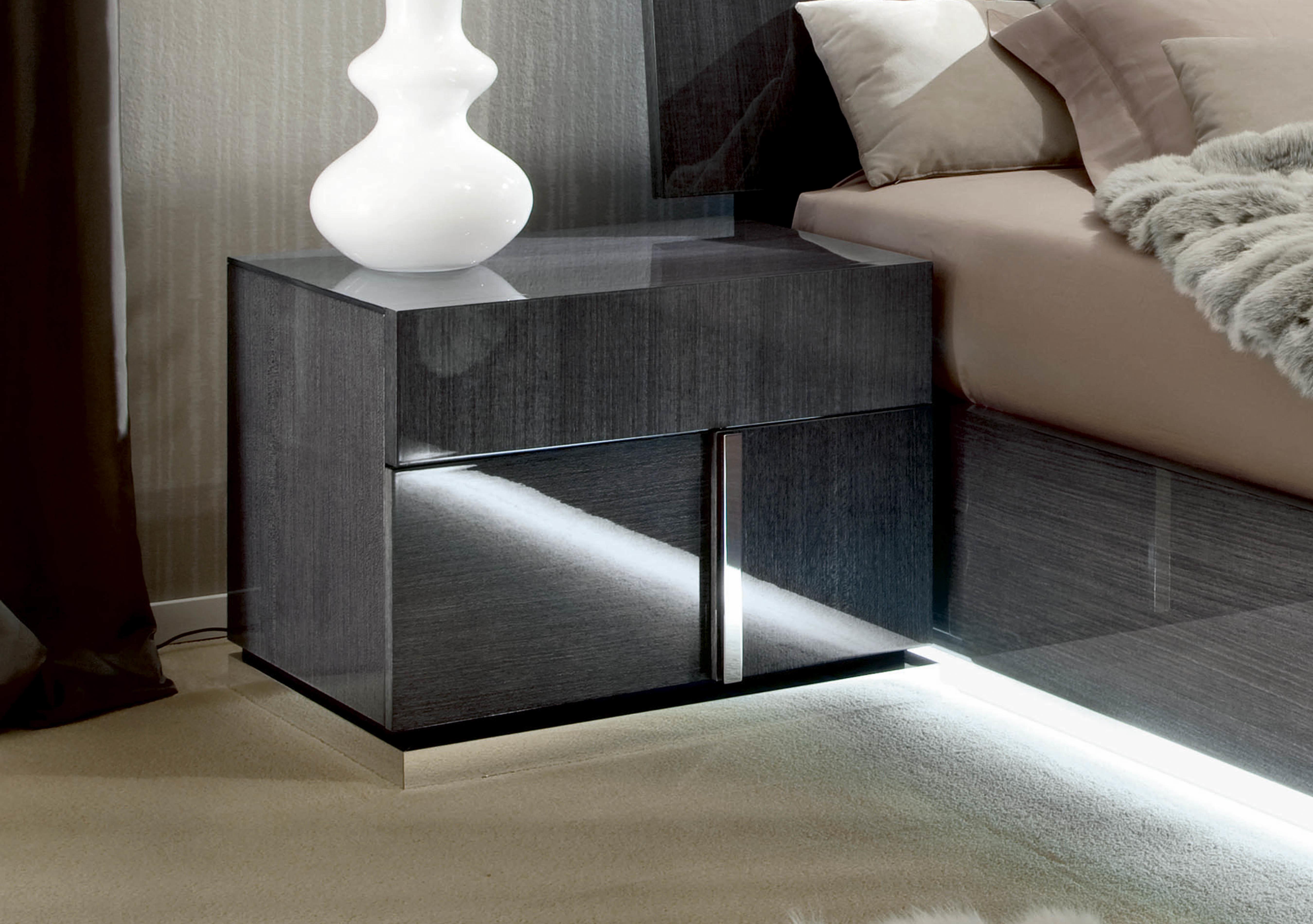 St Moritz 2 Drawer Left-Hand Nightstand in  on Furniture Village