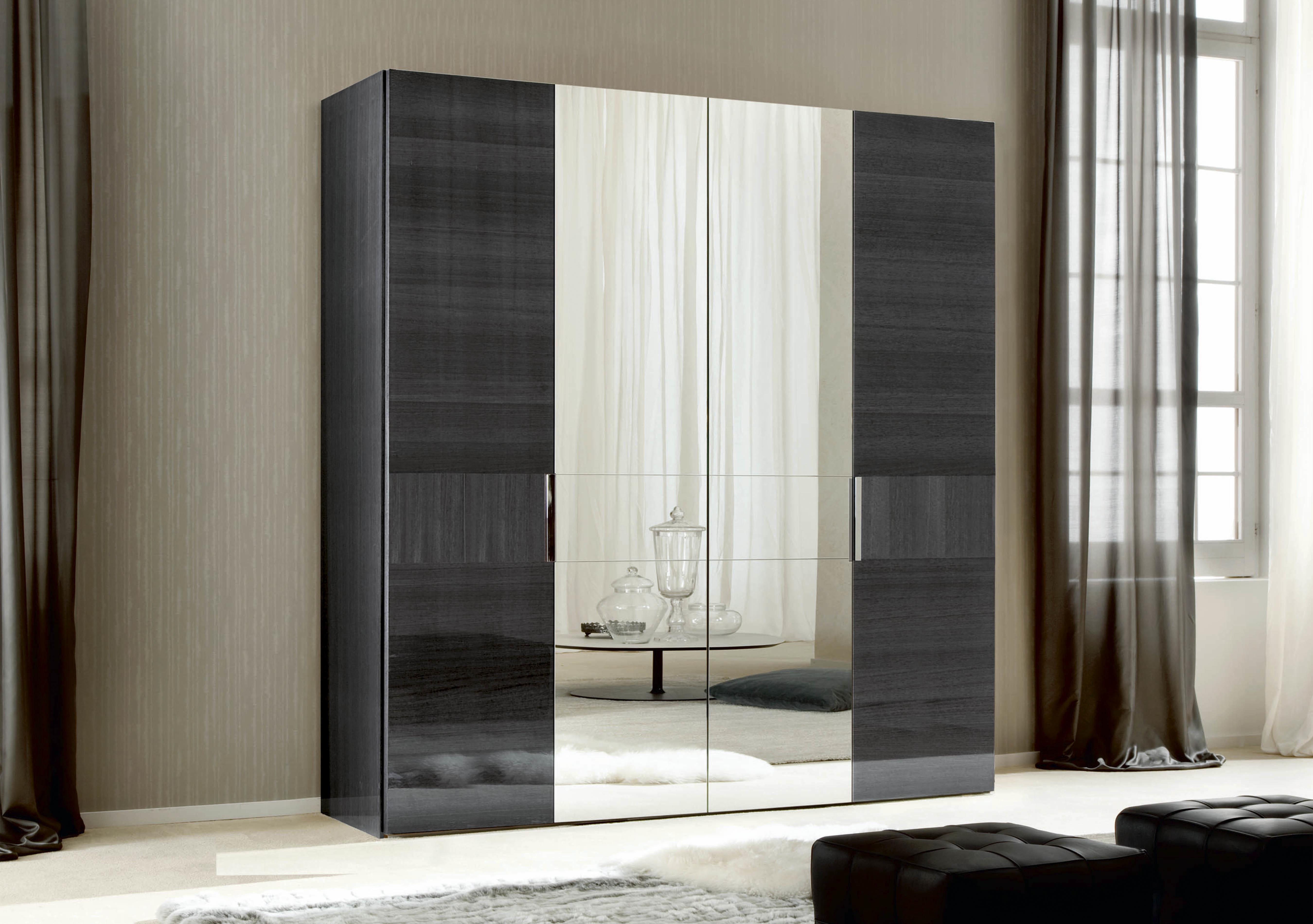 St Moritz 4 Door Hinged Wardrobe in  on Furniture Village