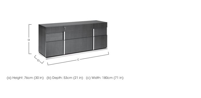 St Moritz Credenza in  on Furniture Village