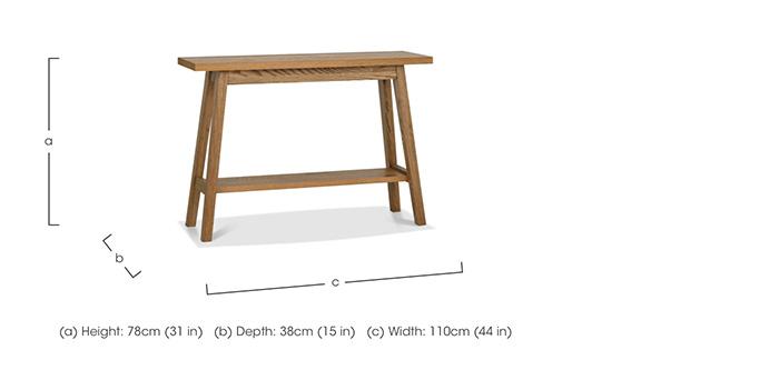 Stratford Console Table in  on Furniture Village