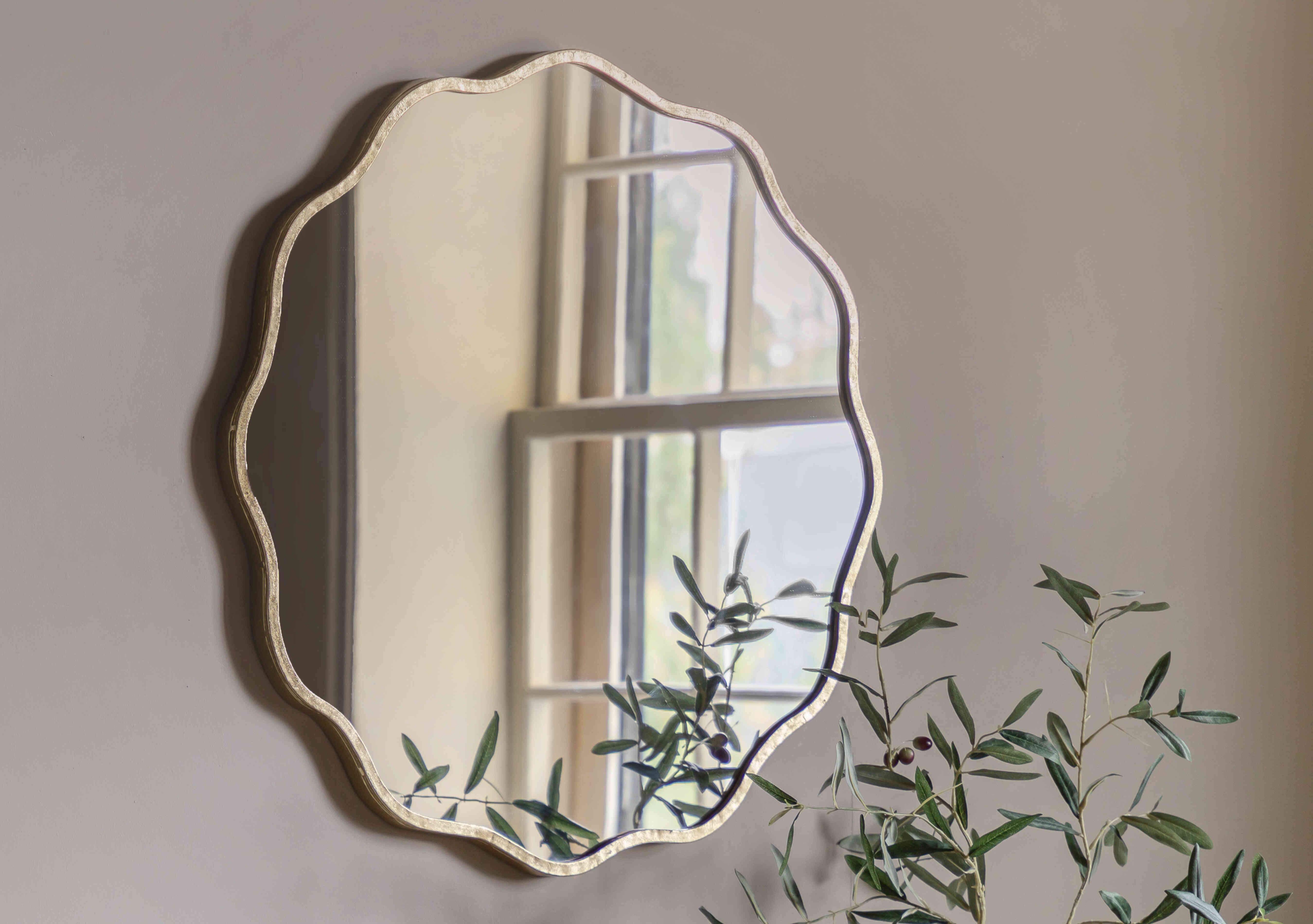 Trento Circle Mirror in  on Furniture Village
