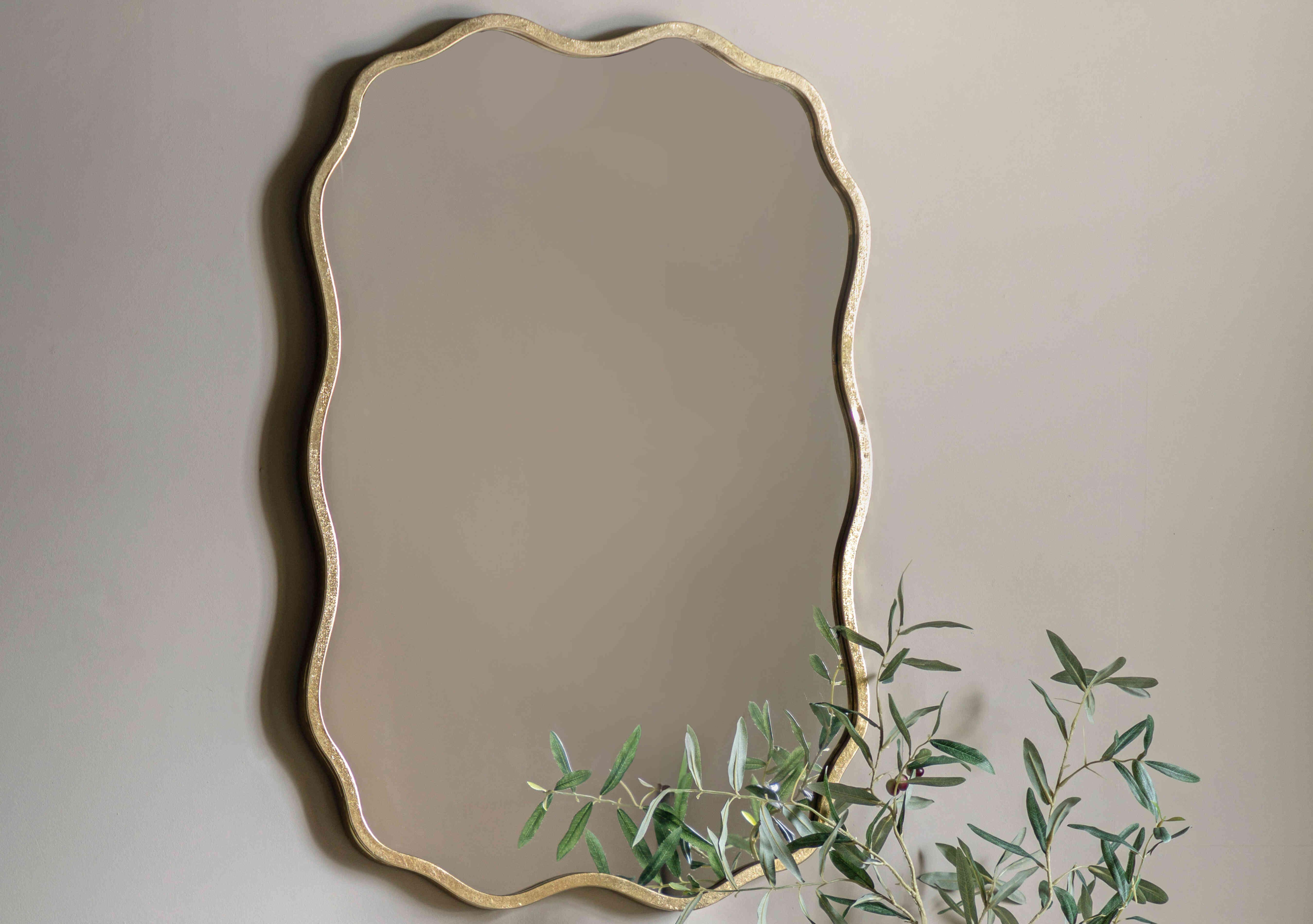 Trento Rectangle Mirror in  on Furniture Village