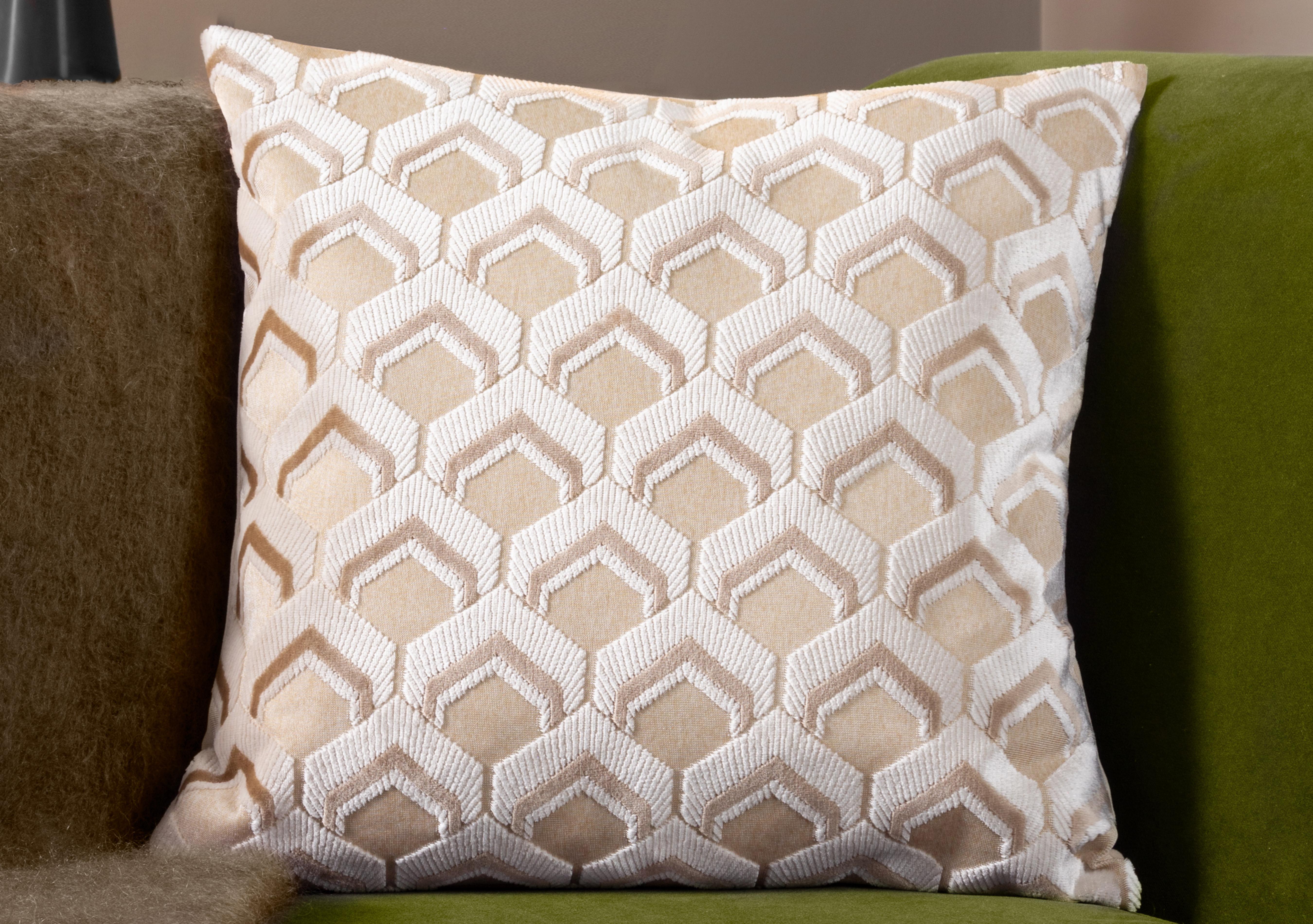 Tabitha Feather Cushion in  on Furniture Village