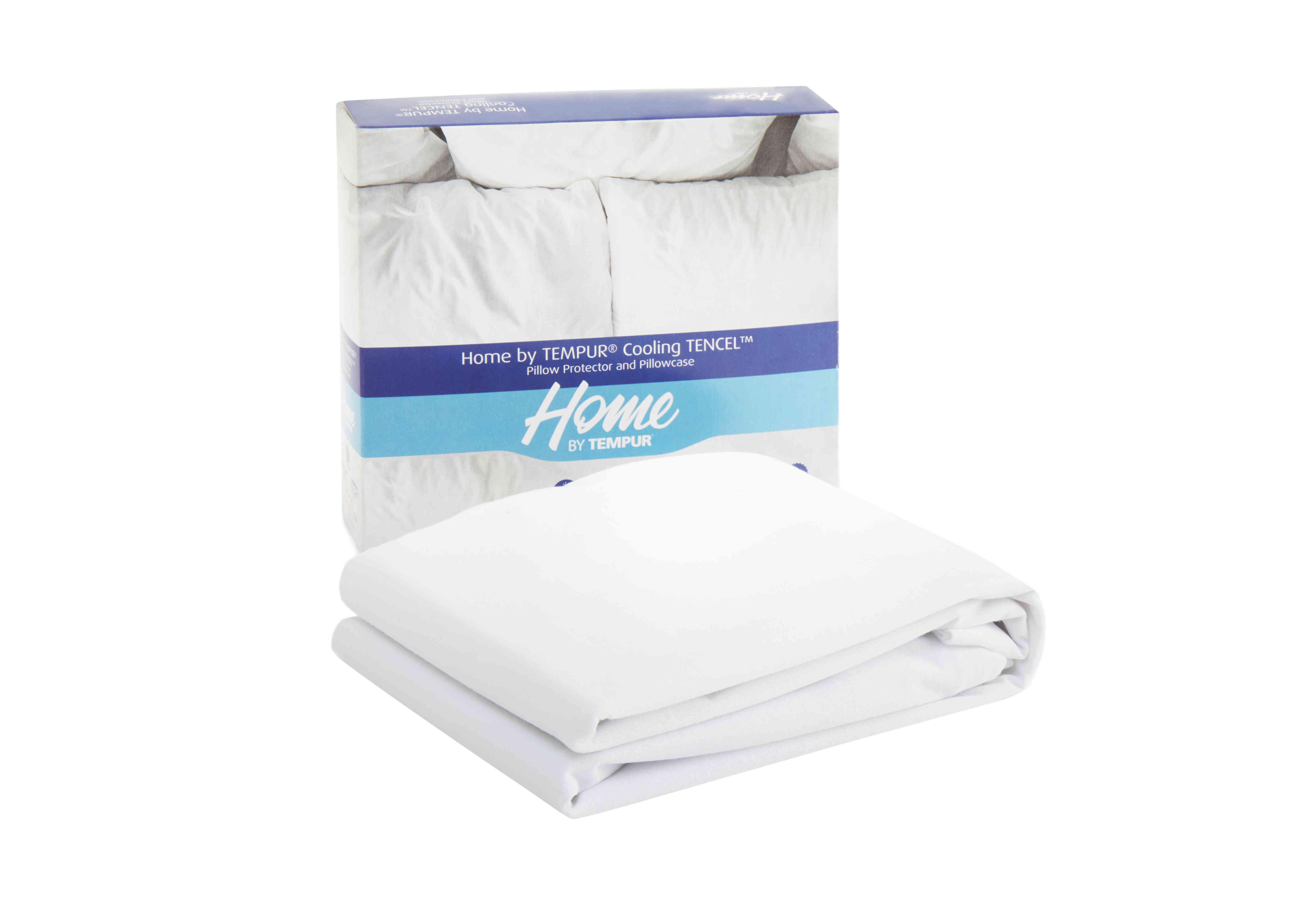 Tencel Pillow Protector in  on Furniture Village