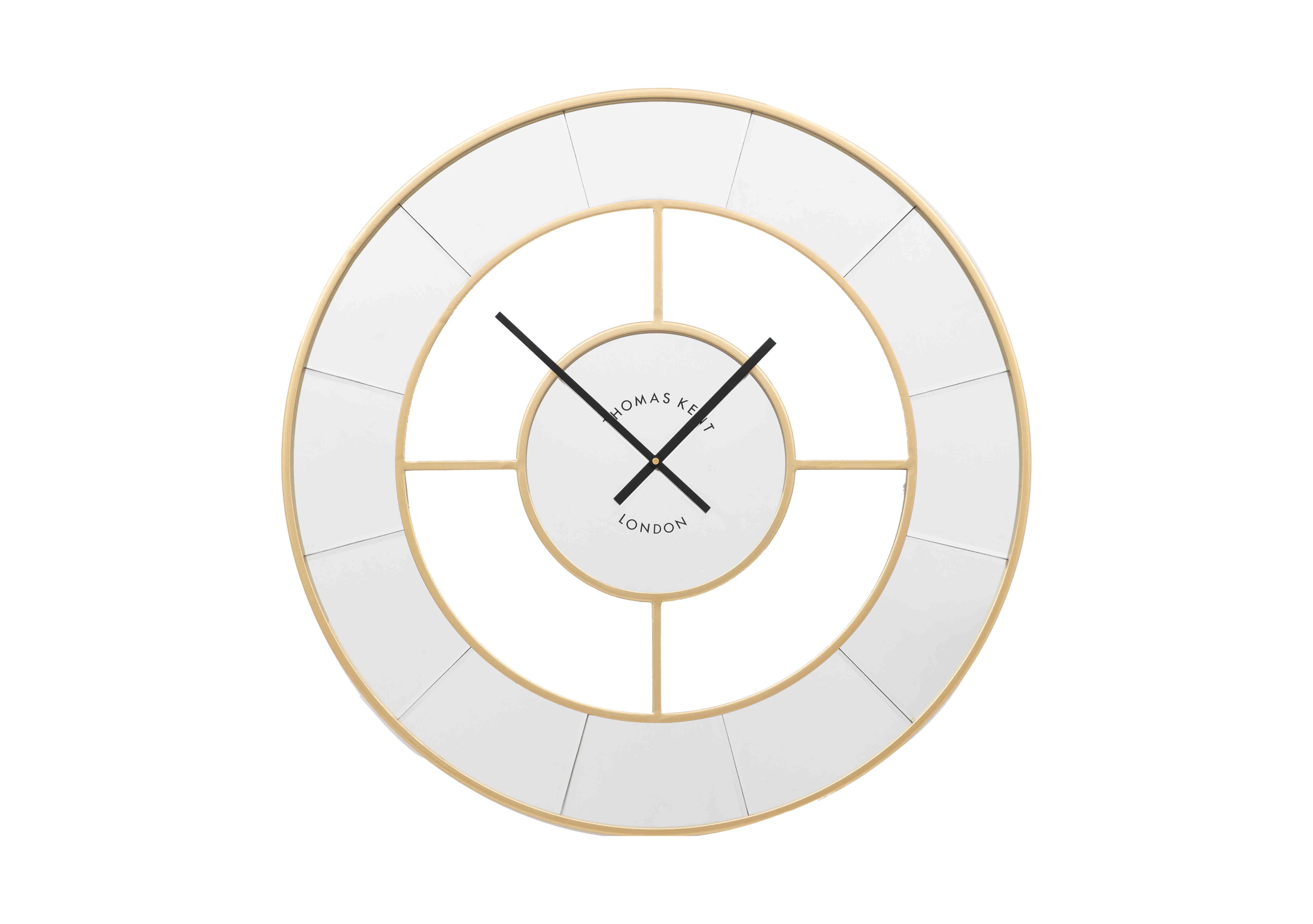 Tiana Mirrored Clock in  on Furniture Village