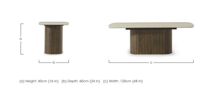 Tiber Coffee Table in  on Furniture Village