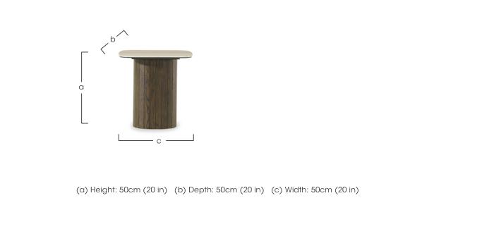 Tiber Side Table in  on Furniture Village