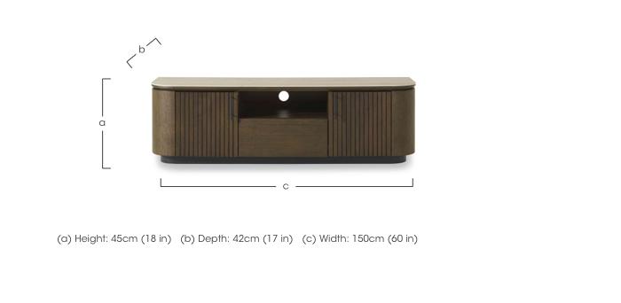 Tiber TV Unit in  on Furniture Village