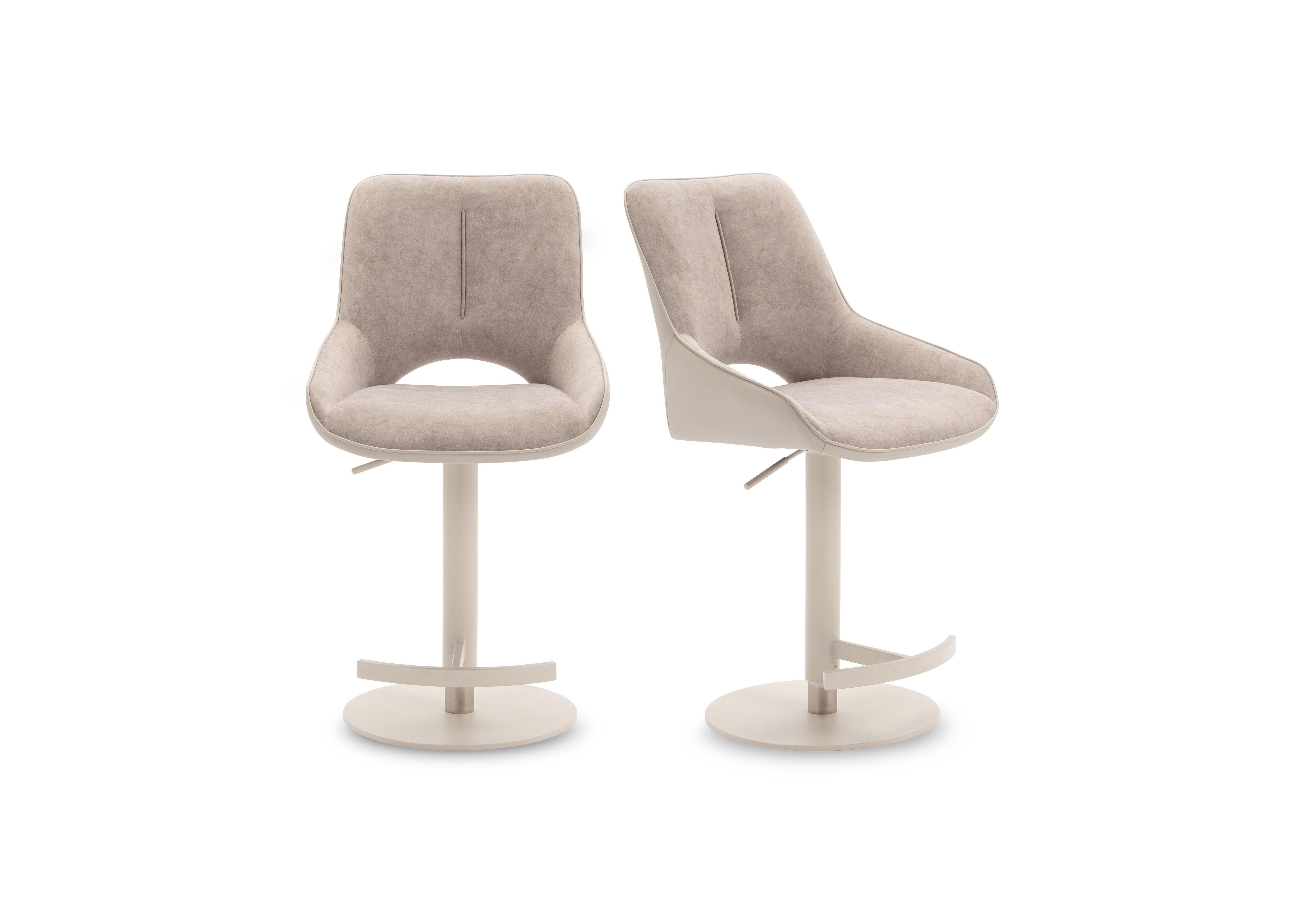 Tino Pair of Two Tone Swivel Bar Stools in  on Furniture Village