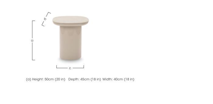 Tino Side Table in  on Furniture Village