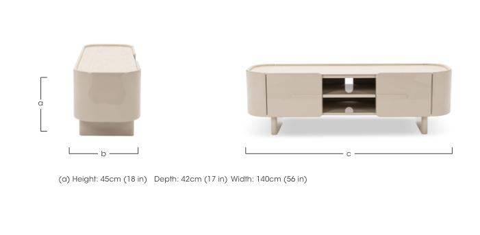 Tino TV Unit in  on Furniture Village