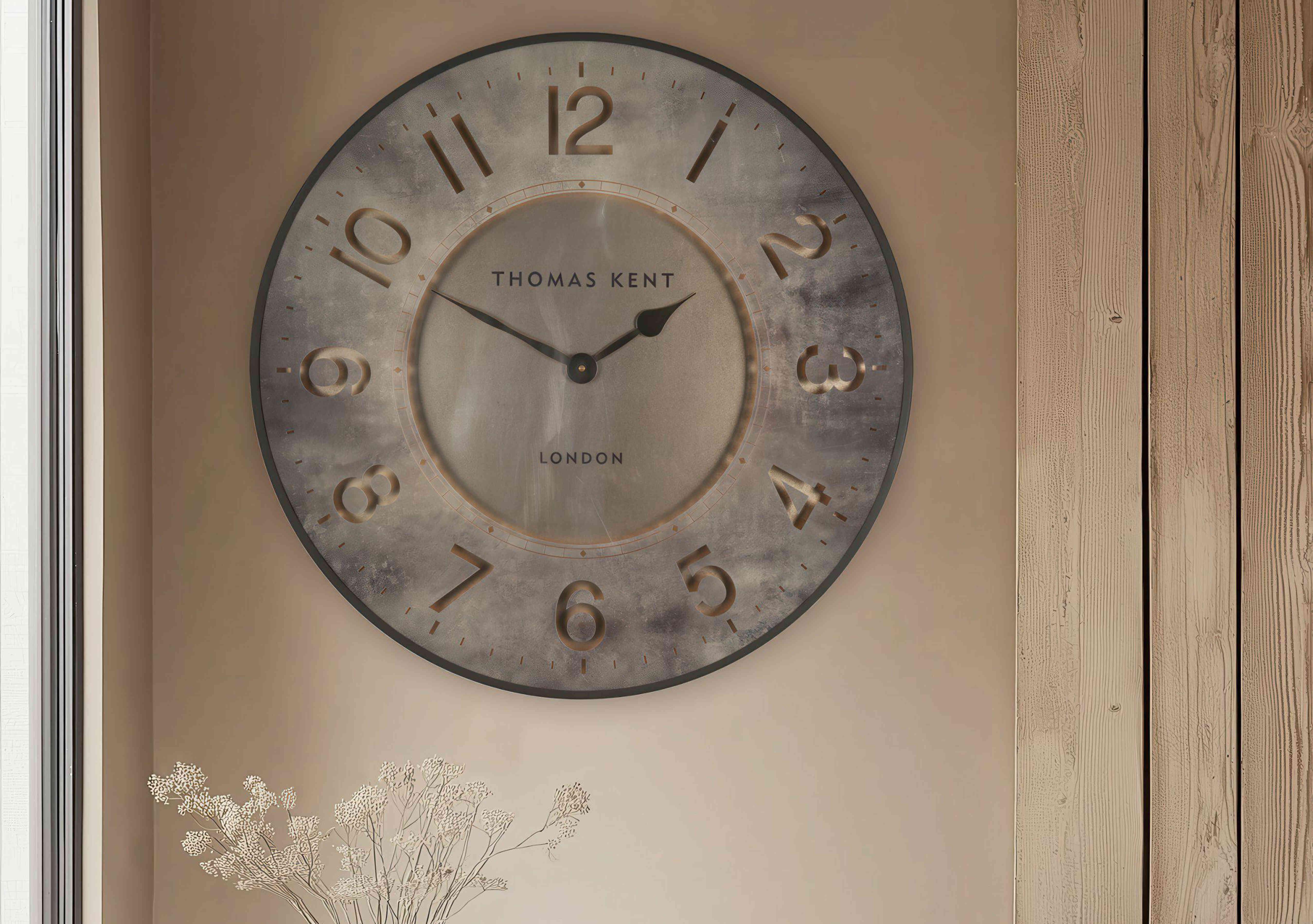 Tinsley Large Wall Clock in  on Furniture Village