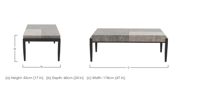 Toledo Coffee Table in  on Furniture Village