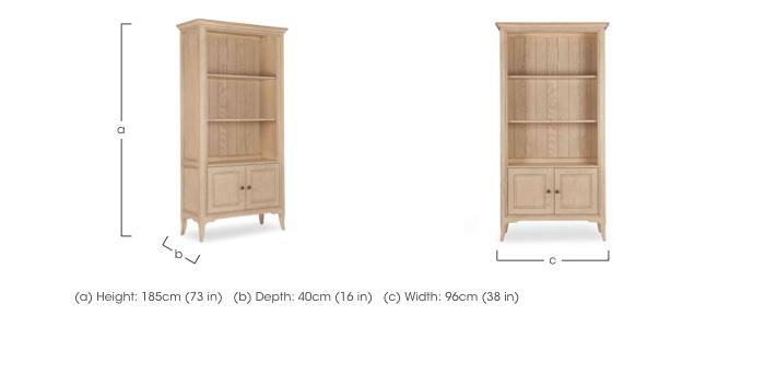 Toulon Bookcase in  on Furniture Village
