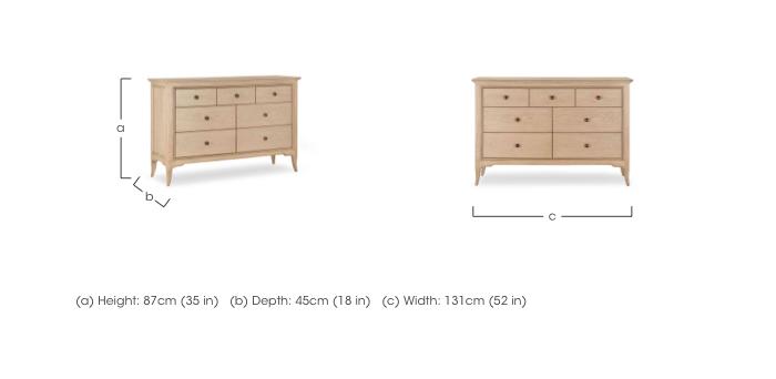 Toulon 3+4 Drawer Chest in  on Furniture Village