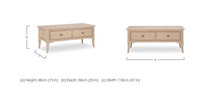Toulon Coffee Table in  on Furniture Village