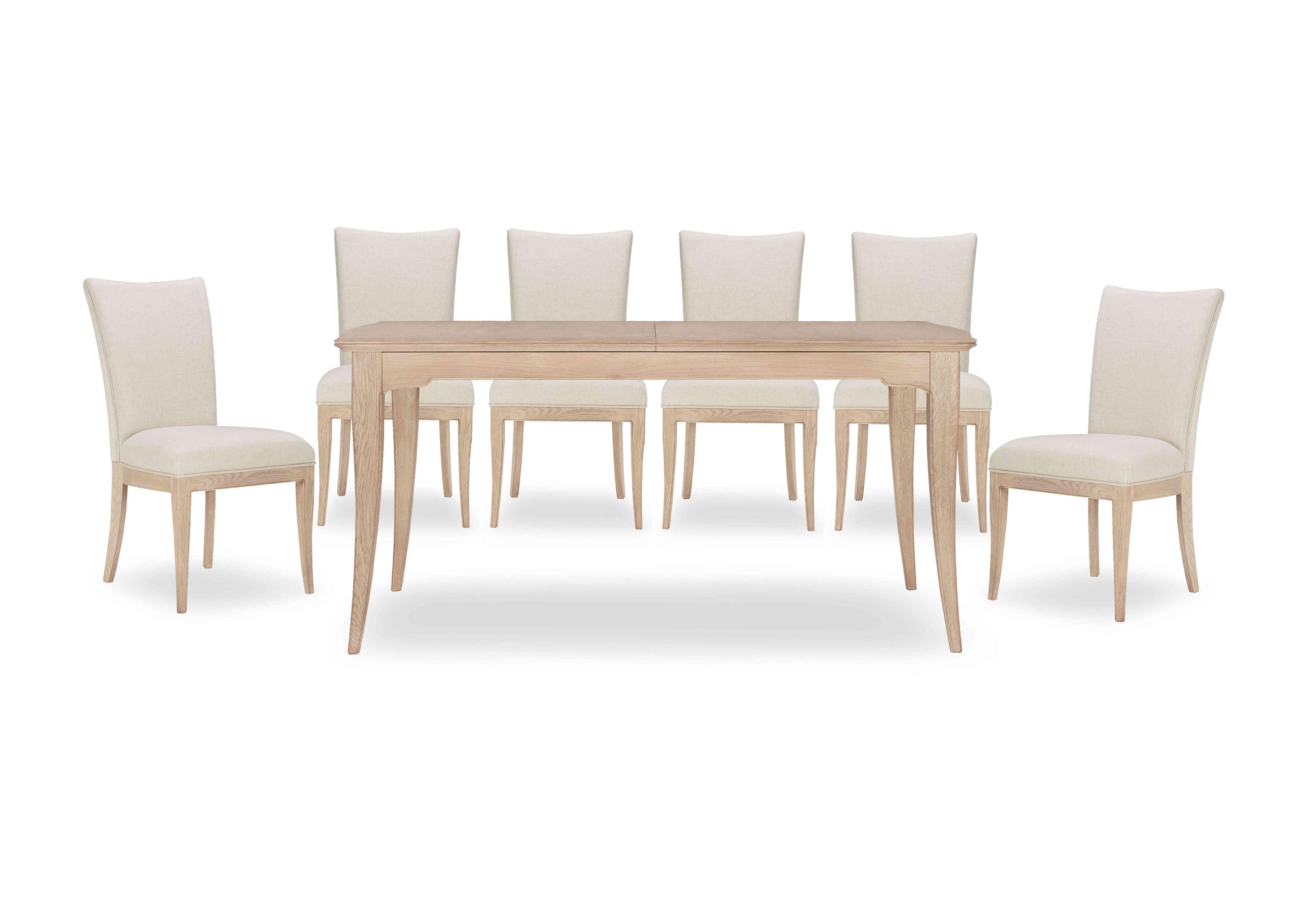 Toulon Extending Dining Table 6 Dining Chairs in  on Furniture Village