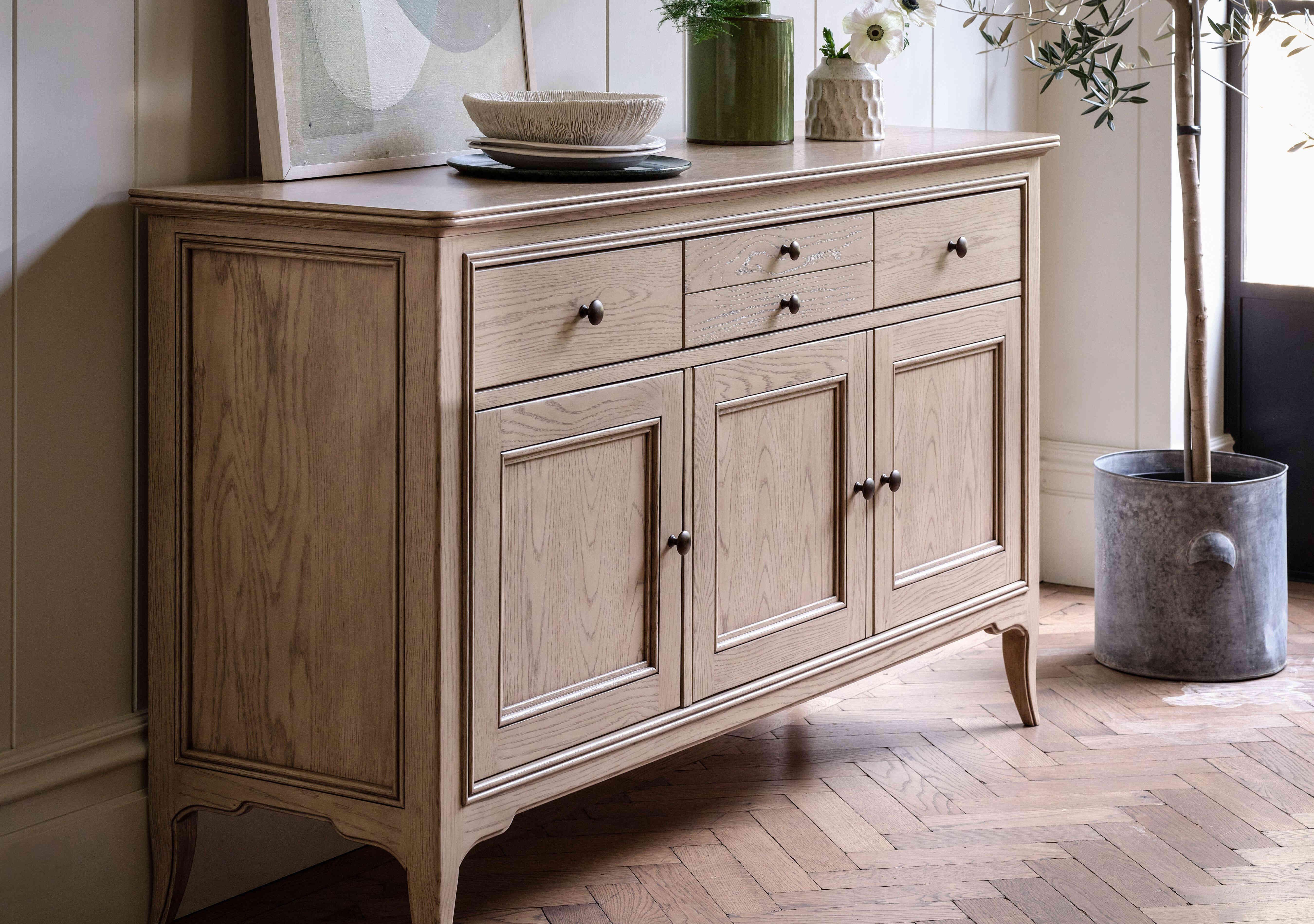 Toulon 3 Door 3 Drawer Sideboard in  on Furniture Village