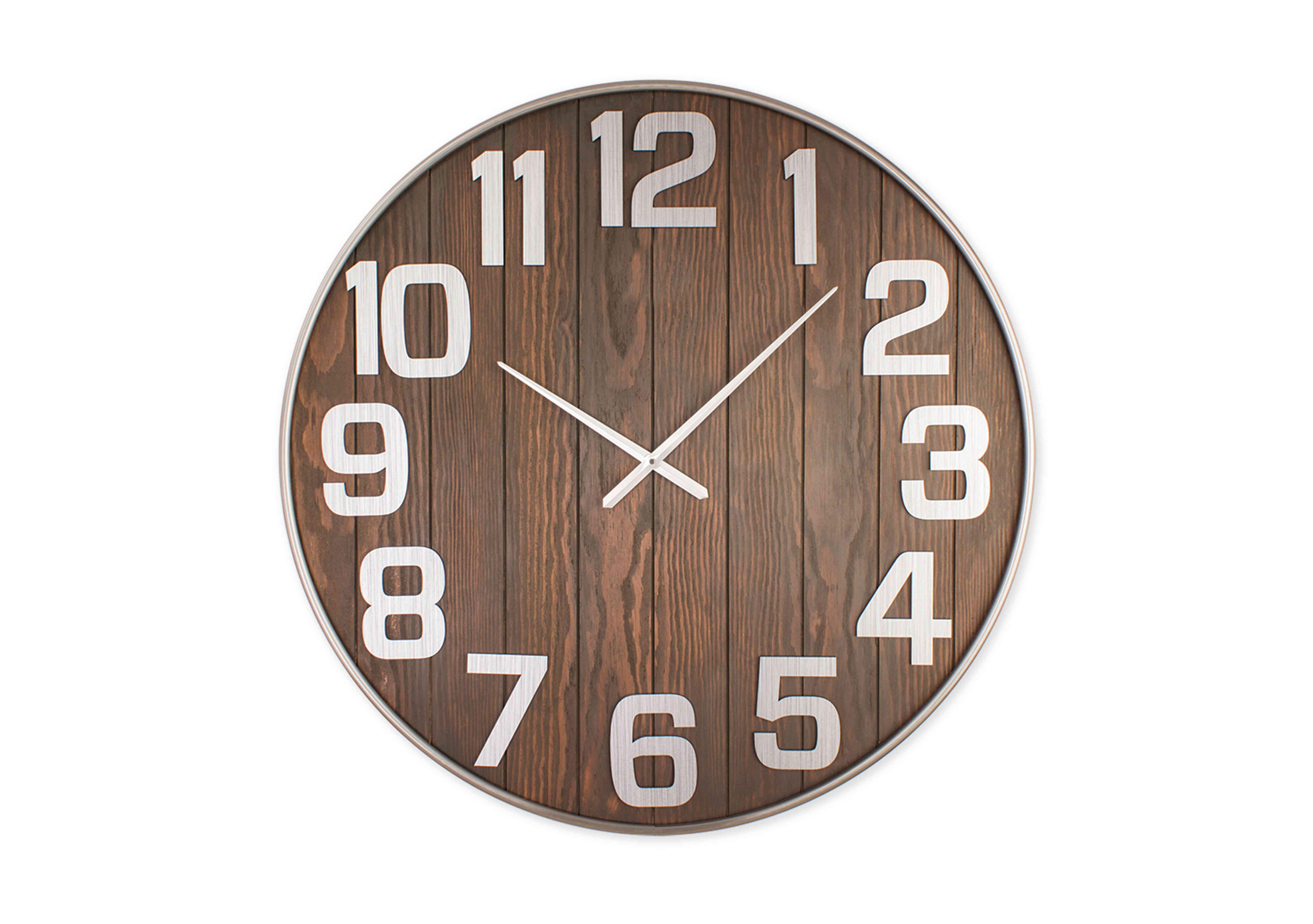 Tapio Wooden Wall Clock in  on Furniture Village