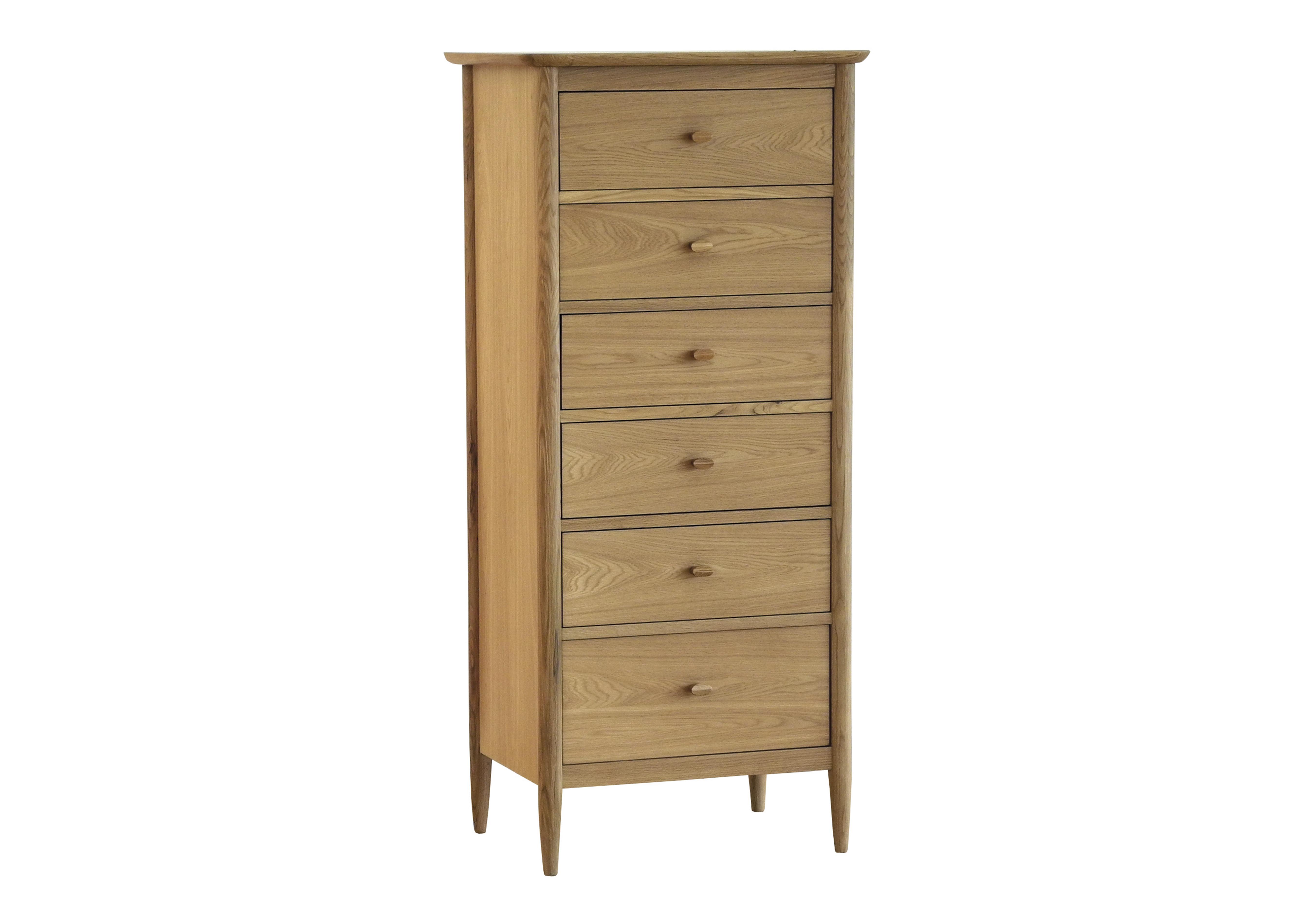 Teramo 6 Drawer Tall Chest in  on Furniture Village