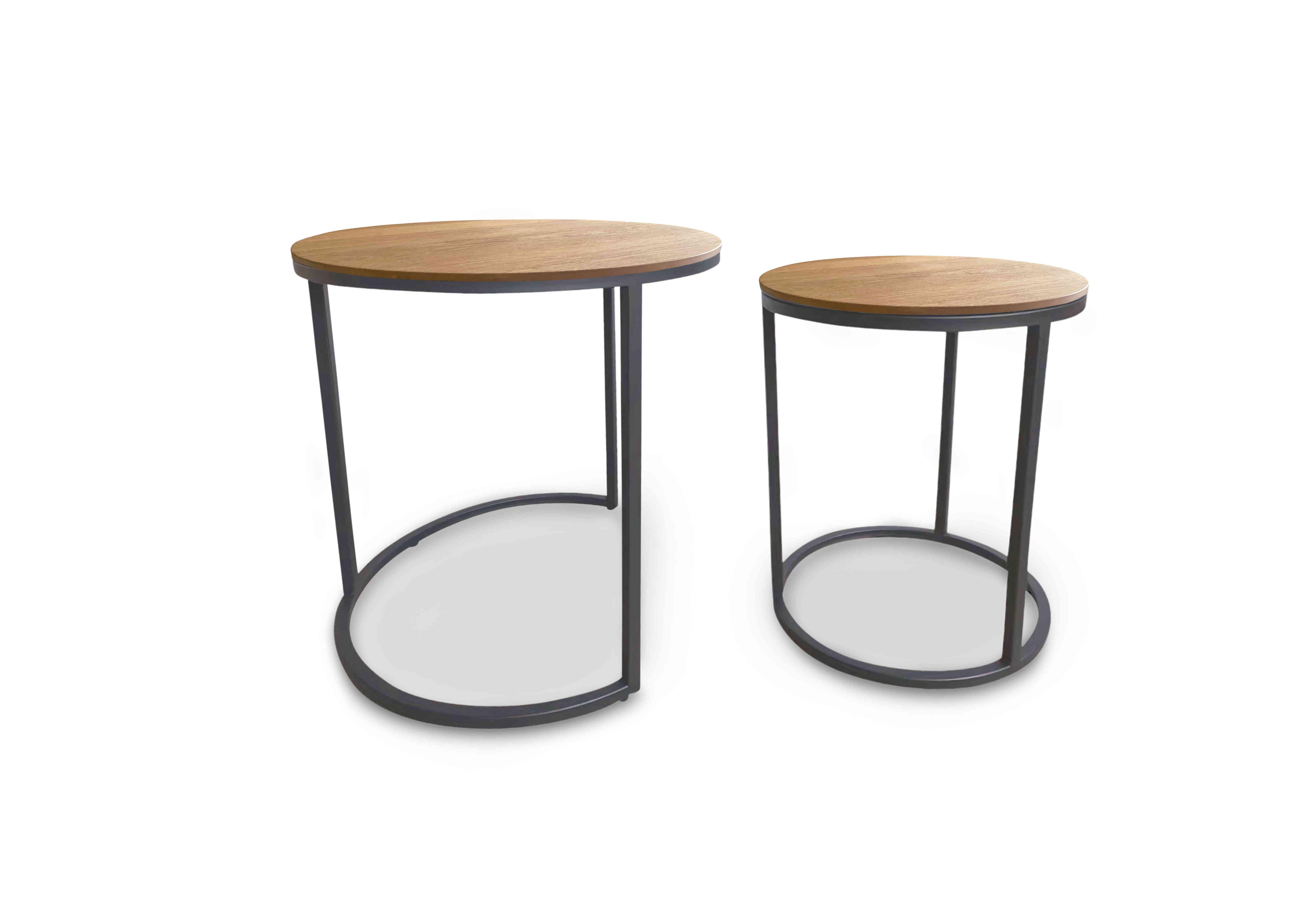 Trend Round Nest of Lamp Tables in  on Furniture Village