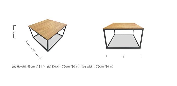 Trend Square Coffee Table in  on Furniture Village