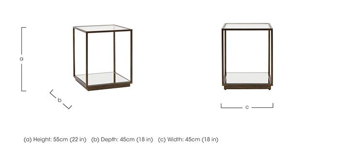 Travelle Side Table in  on Furniture Village