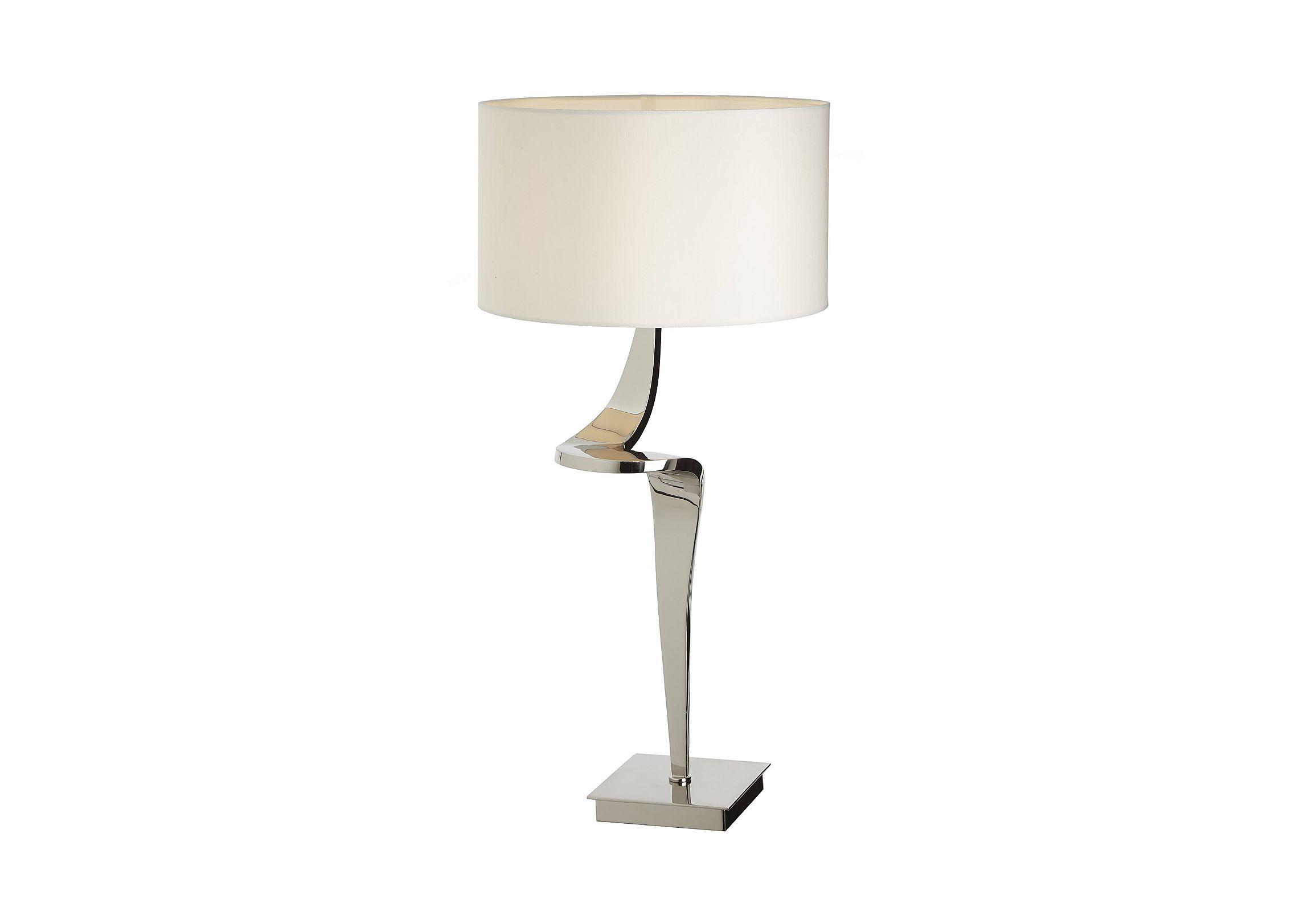 Tessa Left Table Lamp in  on Furniture Village