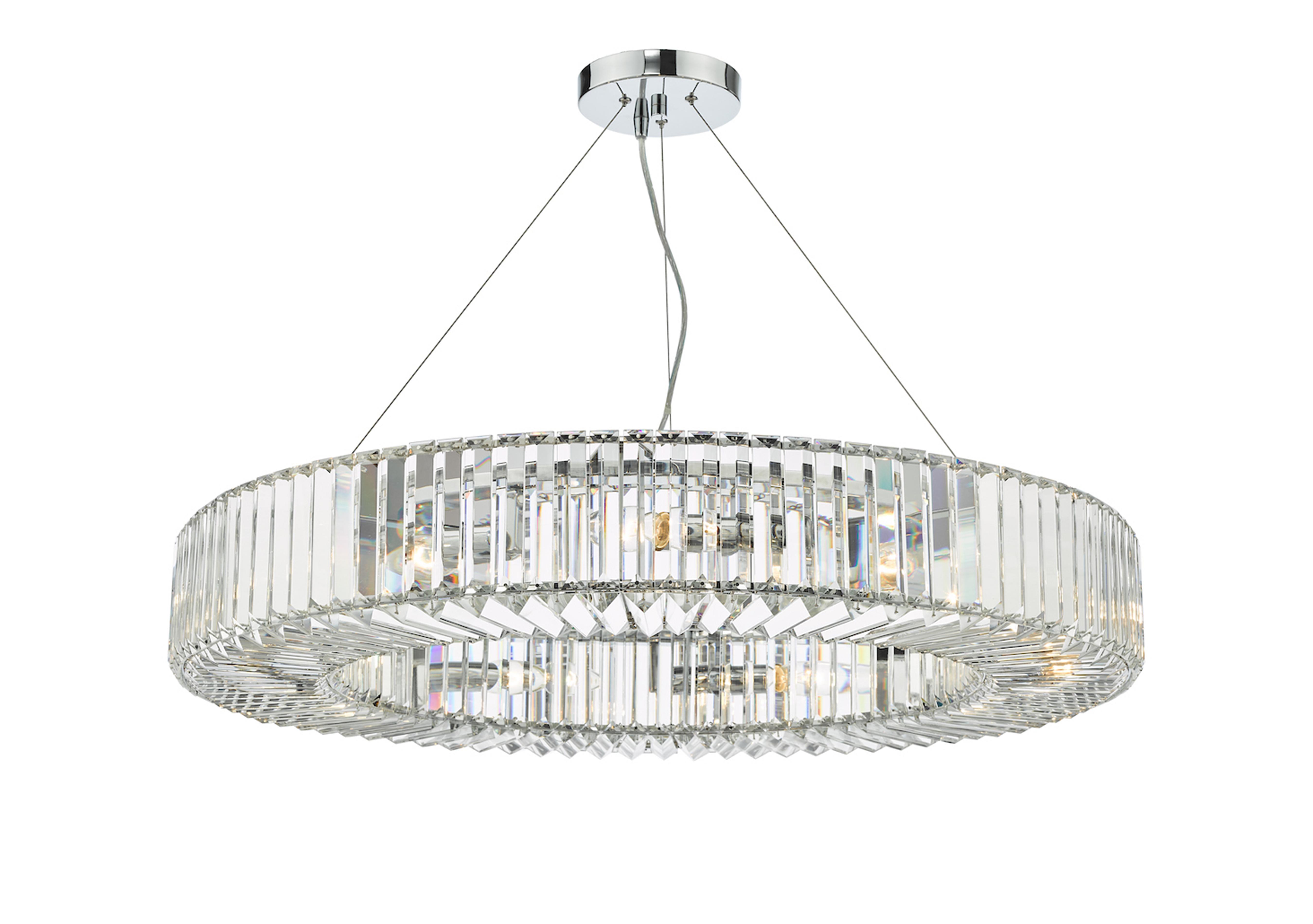 Tyena 9 Light Pendant in  on Furniture Village