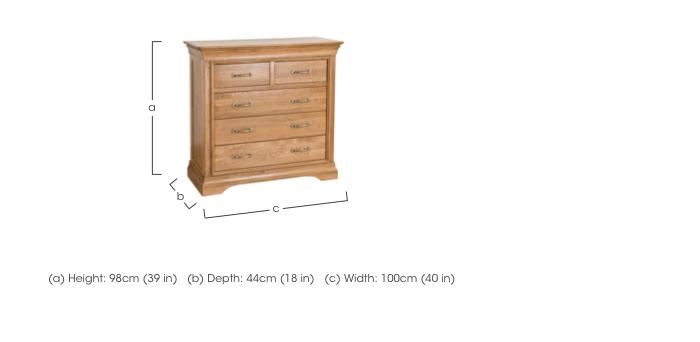 Versailles 3+2 Chest of Drawers in  on Furniture Village