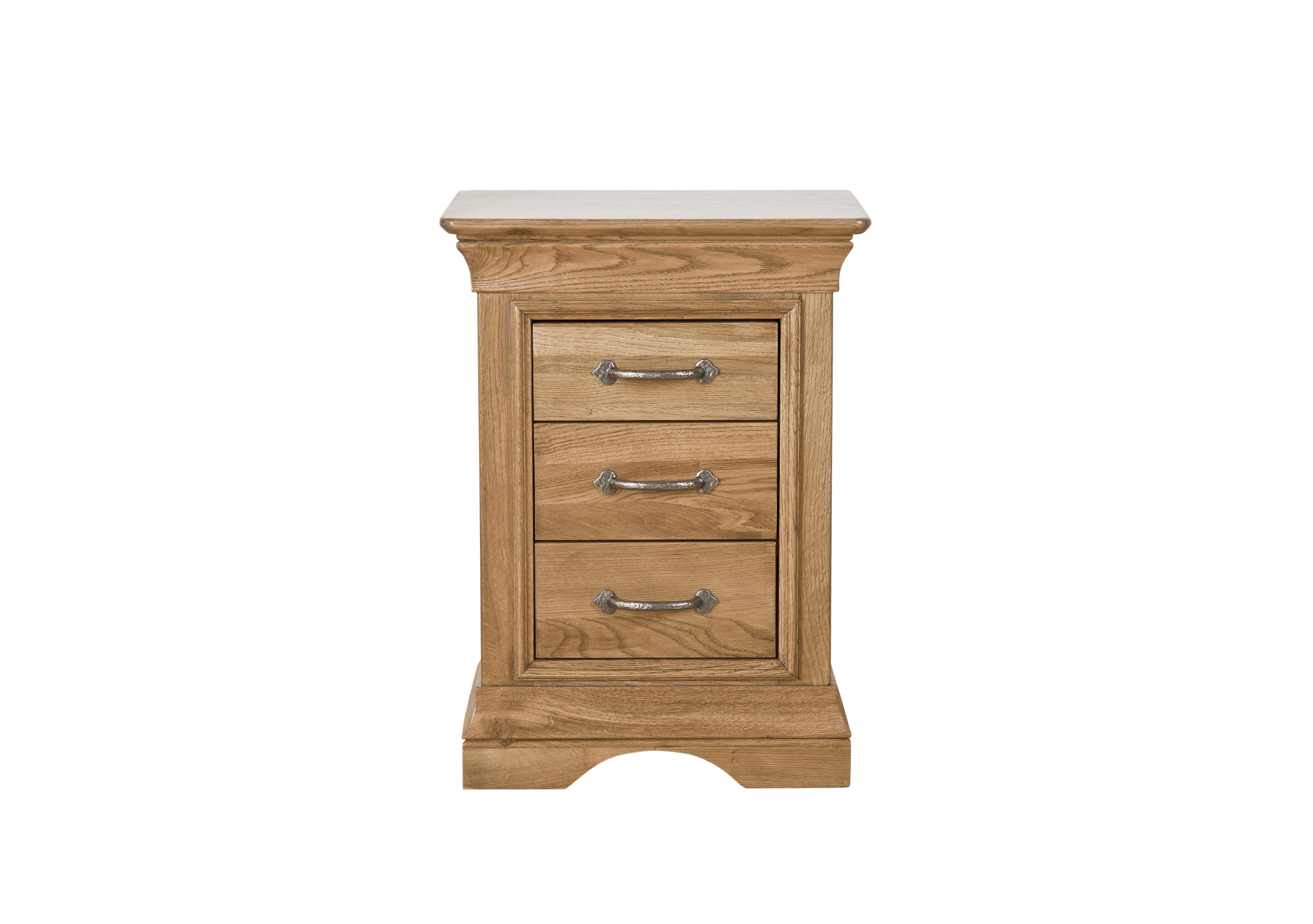 Versailles 3 Drawer Bedside Table in  on Furniture Village