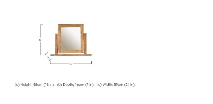Versailles Dressing Table Mirror in  on Furniture Village