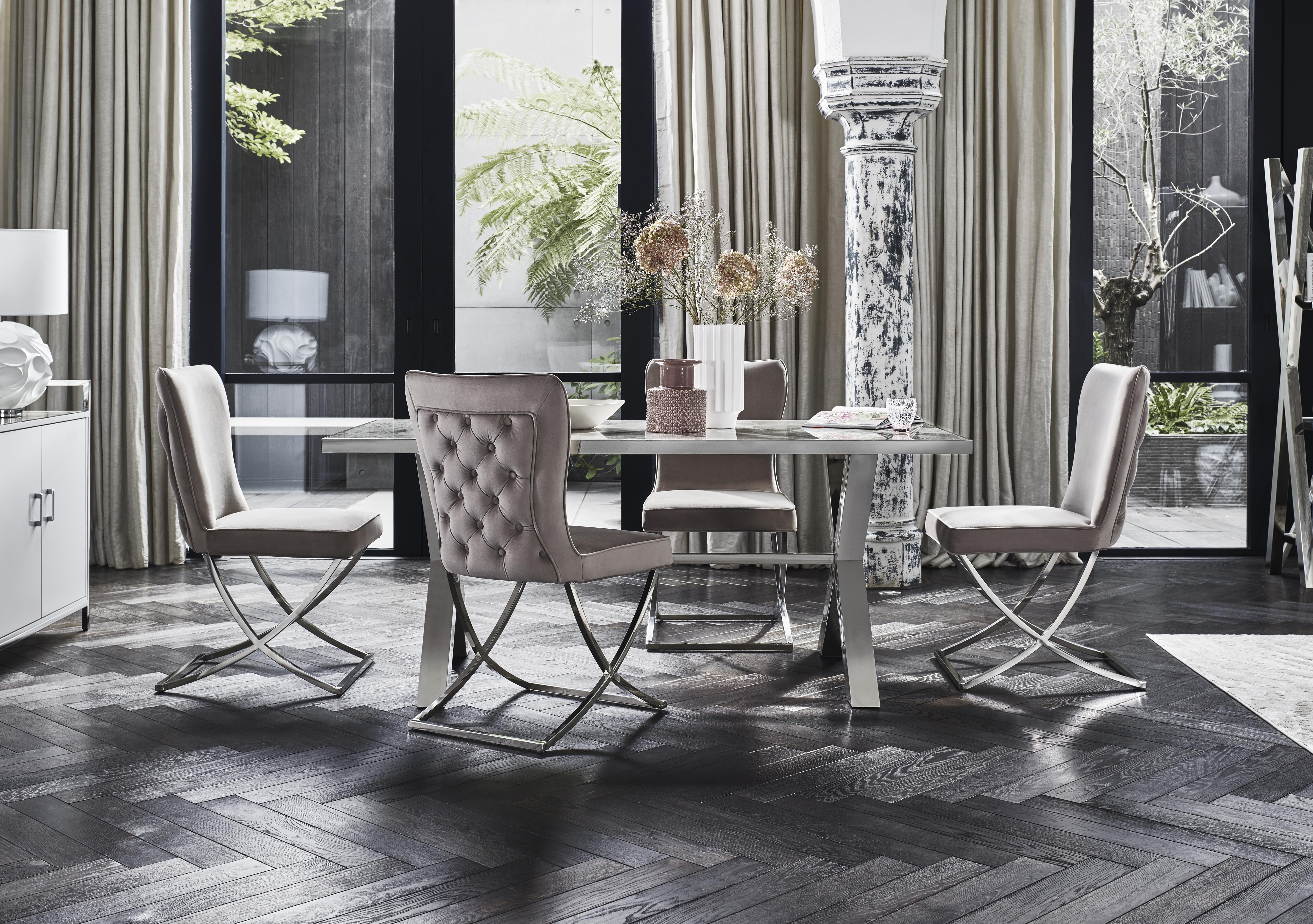 Vanquish Large Dining Table in  on Furniture Village